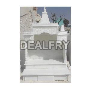 White Marble Temple for Home Hand crafted