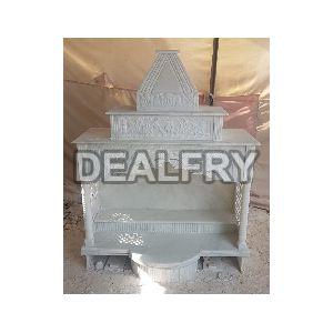 White Marble Temple for Home Decor