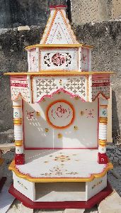 White Decorative Marble Temple For Home
