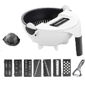 9 In 1 Wet Basket Vegetable Cutter