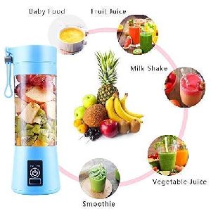 Portable 4 Blade Rechargeable USB Juicer