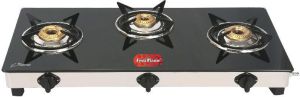 Glass Top 3 Burner Tpr Jumbo Gas Stove