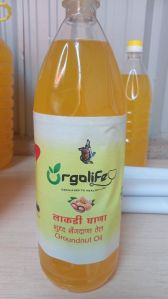 Cold pressed groundnut/peanut oil