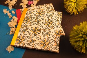 Handmade Floral Diary
