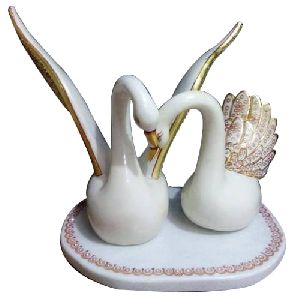 Marble Birds Statue