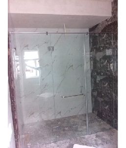 Frameless Glass Shower Enclosure