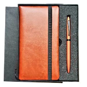 Corporate Diary With Pen