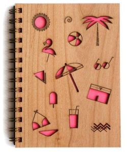 Corporate Wooden Diary