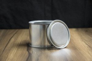 100ml round tin container