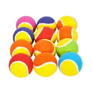 Multi-Color Cotton Tennis Ball