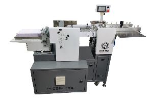 Automatic high speed paper folding machine with double sheet detection