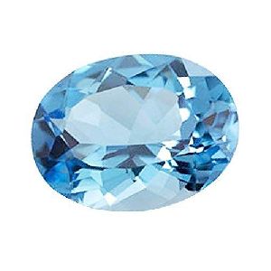 Natural Blue Zircon Gemstone