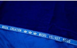 Plain Micro Velvet Fabric