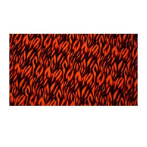 Tiger Printed Velvet Fabric
