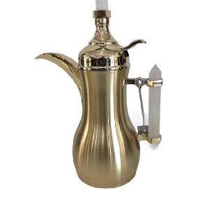Turkish Arab Coffee Pot Handmade Brass Dallah