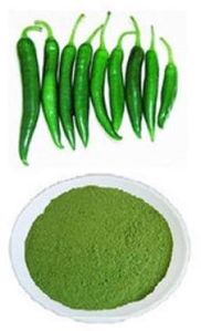 Dried Green Chilli