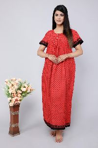 Cotton Nighty Gown