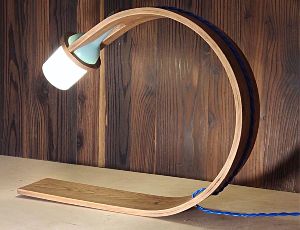 Hayat Wooden Table Lamp