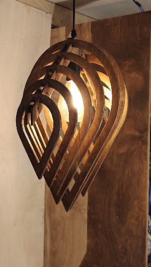 Isharya Wooden Pendant Lamp