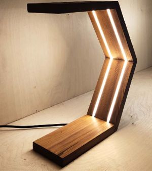 Ozen Wooden Table Lamp