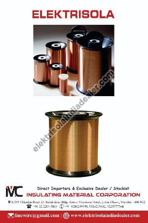 Fine Size Polyurethane  Enamelled Copper Winding Wire(38swg To 50swg Imported Copper Winding Wire)