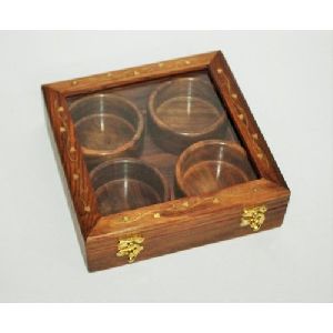 Handmade Wooden Dry Fruit Box