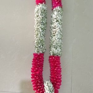 Carnation flower garland