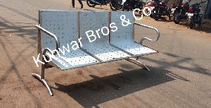 Stainless Steel Waiting Bench