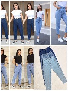 Denim Loose Pants