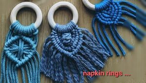 Macrame Napkin Rings