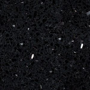 Black Quartz Stone Slab