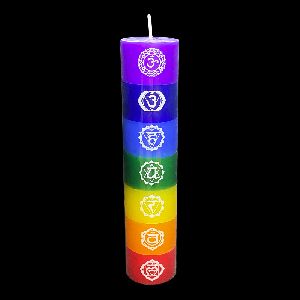Chakra Candle/ 7 Storey Candle