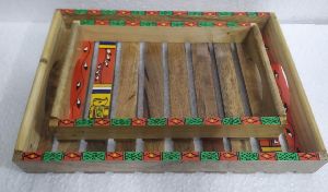 Pure wooden tray with Natural solvent