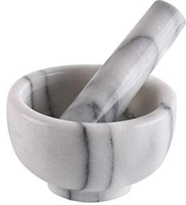 Marble Mortar and Pestle