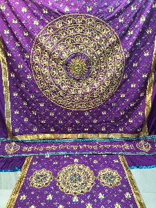 Purple Rumala Sahib Set