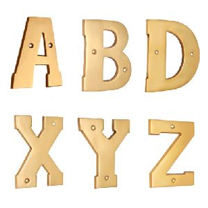 Brass Letters