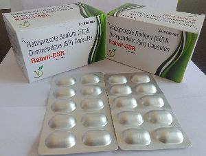 Rabeprazole Sodium 20 mg + Domperidone 30 mg Sustained Release Capsules