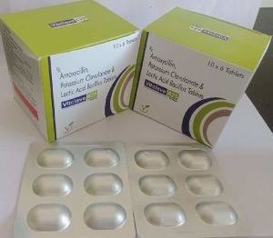 Amoxicillin 500 mg + Clavulanic Acid 125 mg Tablets