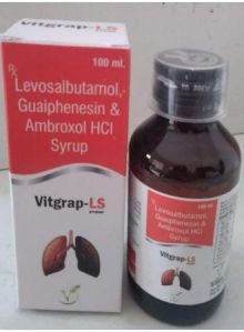 Levosalbutamol Sulphate 1 mg + Ambroxol Hcl 30 mg + Guaiphenesin 50 mg Syrup