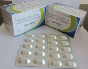 Pantoprazole 40 mg + Domperidone 30 mg Sustained Release Capsules