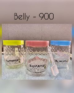 Belly-900 Plastic Multipurpose Jar