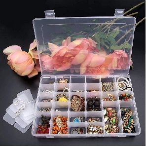36 Removable Grid Cosmetic Storage Box