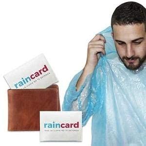 Rain Card Disposable Pocket Raincoat