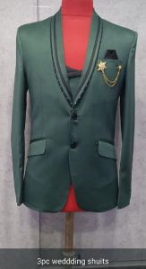 Mens Green Wedding Suit