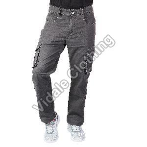 546 Brown Men Cargo Jeans
