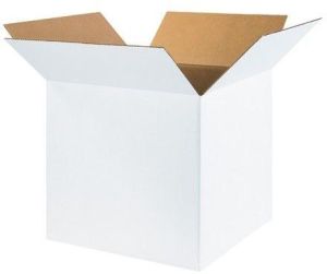 White Corrugated Box