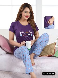 Hosiery Girl T-shirt & Pajama Night Wear