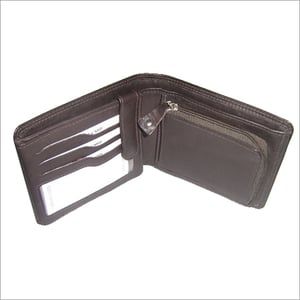 Mens Two Fold Leather Wallets