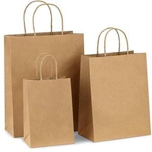 Plain Brown Kraft Paper Bags