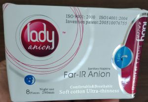 Night Use Lady Anion Sanitary Napkin